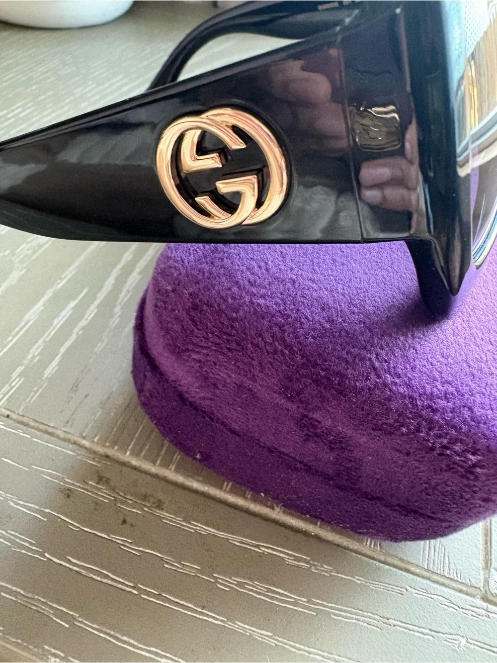 Gucci Oversized Square Sunglasses in Black
